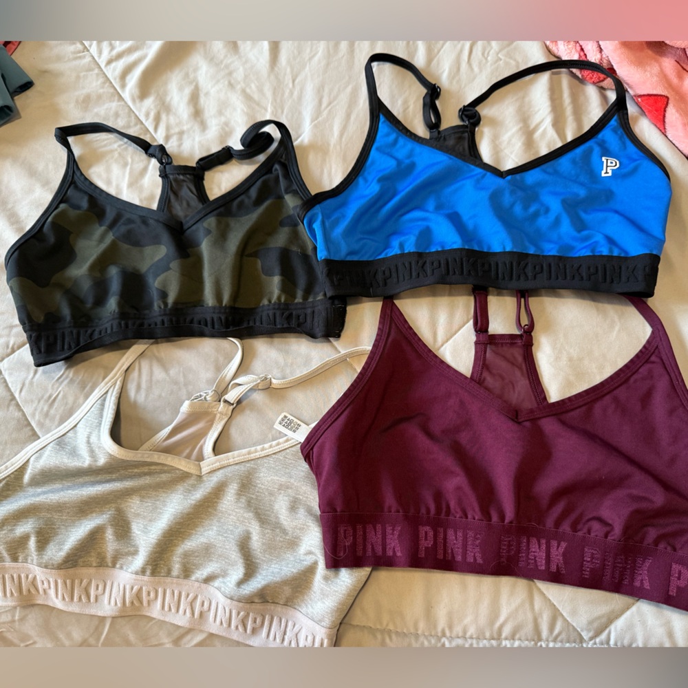 PINK by Victoria’s Secret Sports Bra Bundle – Size M